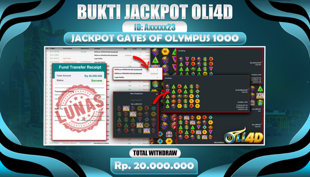 BUKTI JP 20 juta