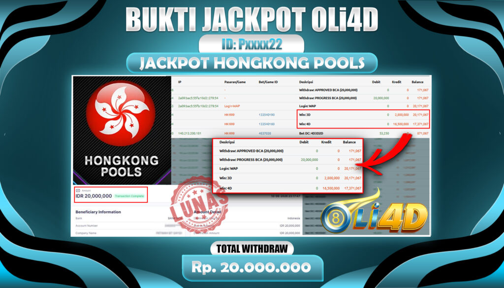 Bukti Jackpot