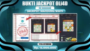 bukti jp 13 juta