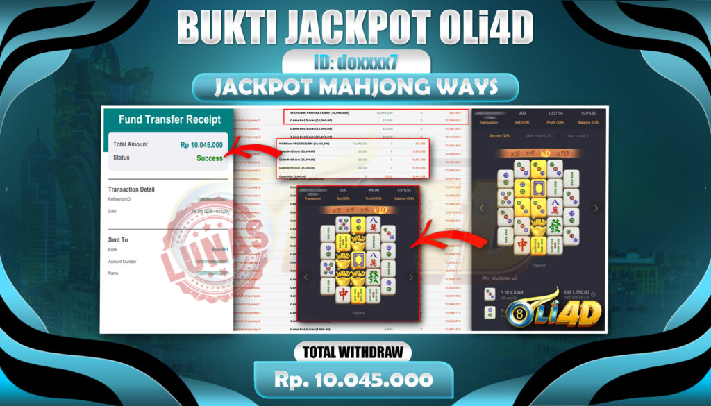 BUKTI JACKPOT