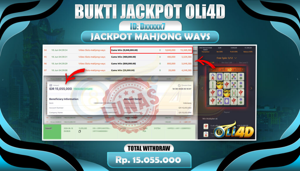 bukti jp mahjong 4