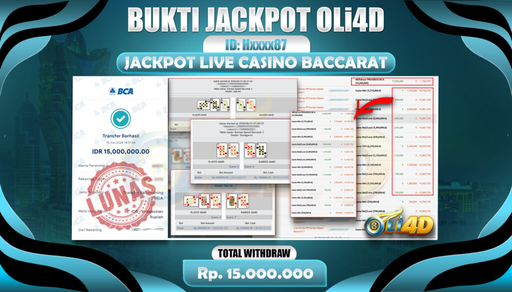 Bukti Jackpot