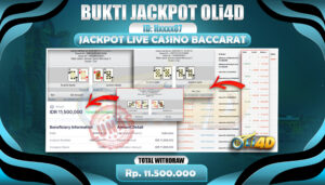 bukti jackpot