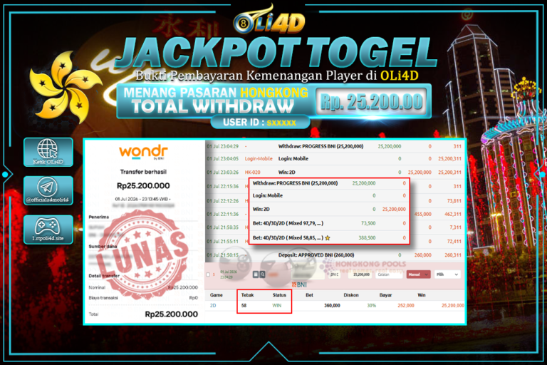 bukti jackpot 11