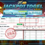 bukti jackpot