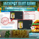 bukti jackpot