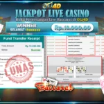 bukti jackpot