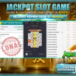 bukti jackpot