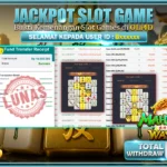 bukti jackpot