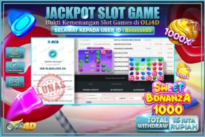bukti jackpot