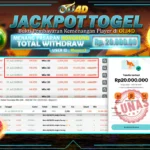 bukti jackpot
